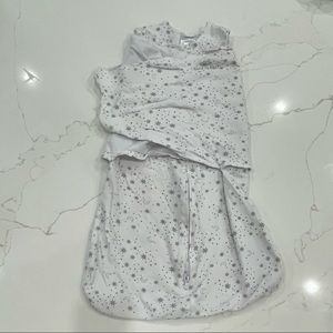 HALO Sleepsack Swaddle in Midnight Moons Grey